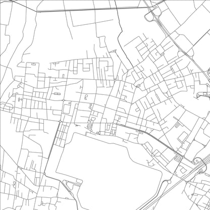 ROAD MAP OF DALMINE, ITALY BY MAPBAKES