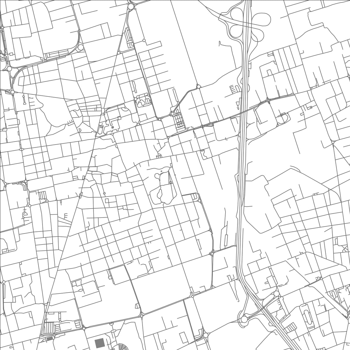 ROAD MAP OF DESIO, ITALY BY MAPBAKES