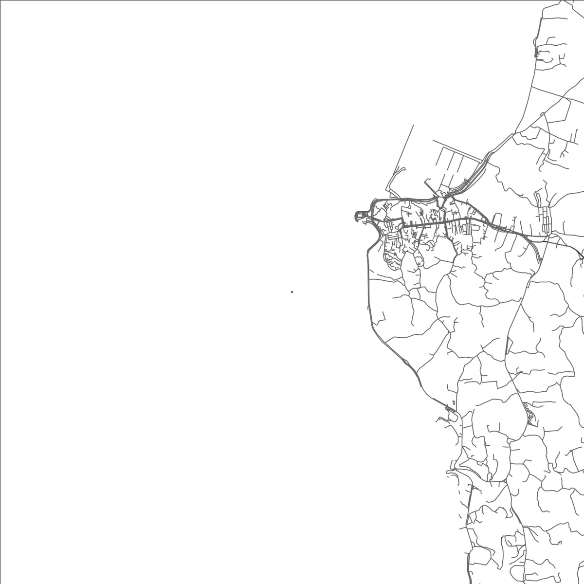 ROAD MAP OF FORIO, ITALY BY MAPBAKES