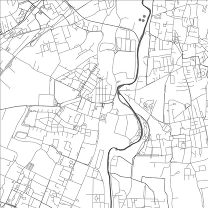 ROAD MAP OF GORLE, ITALY BY MAPBAKES