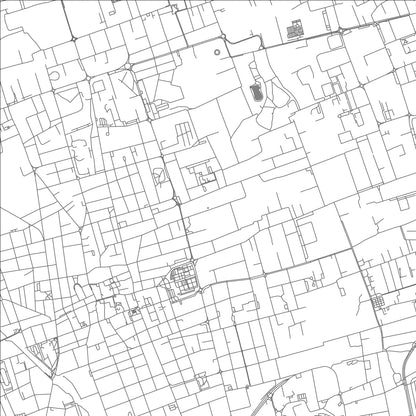 ROAD MAP OF LISSONE, ITALY BY MAPBAKES