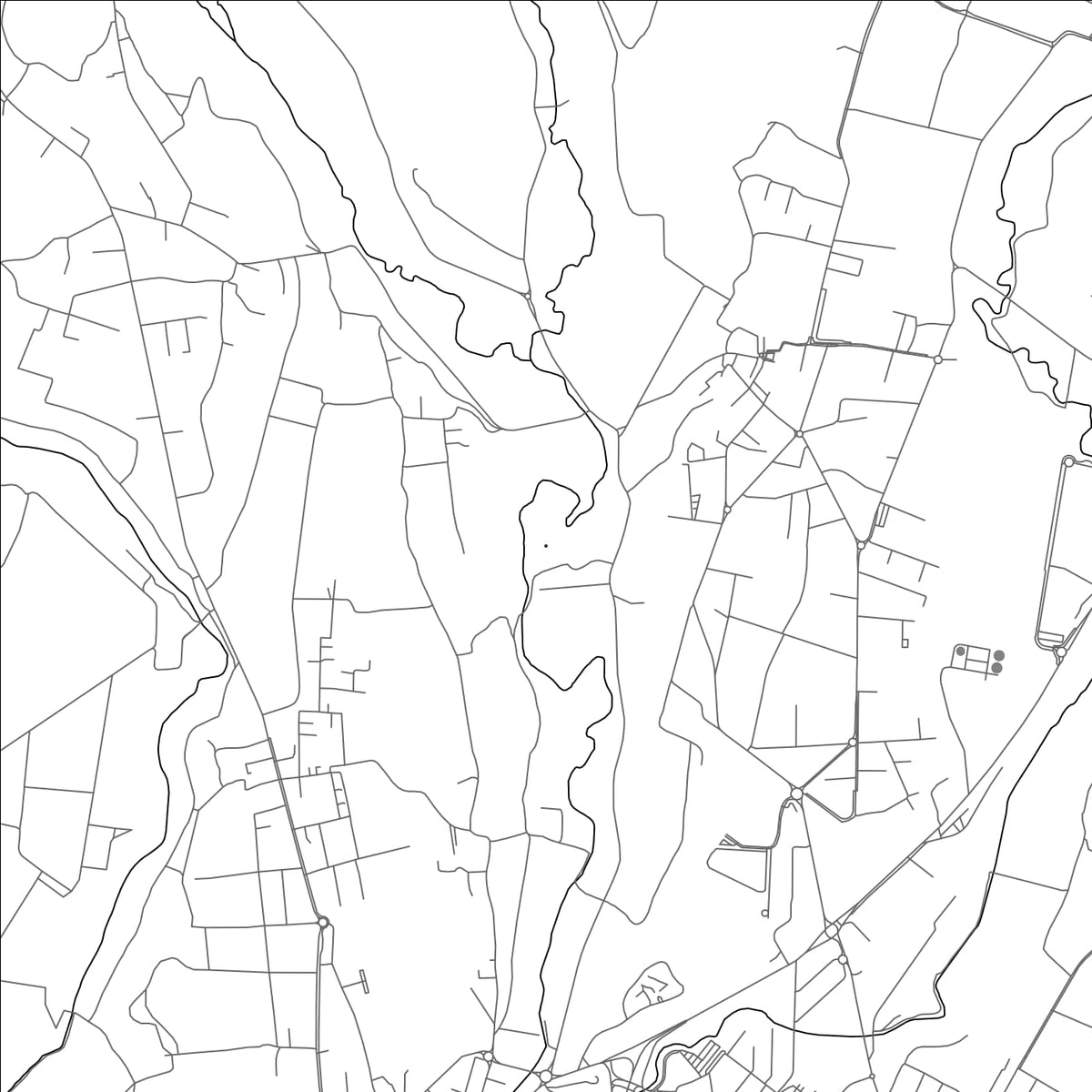 ROAD MAP OF LOMAGNA, ITALY BY MAPBAKES