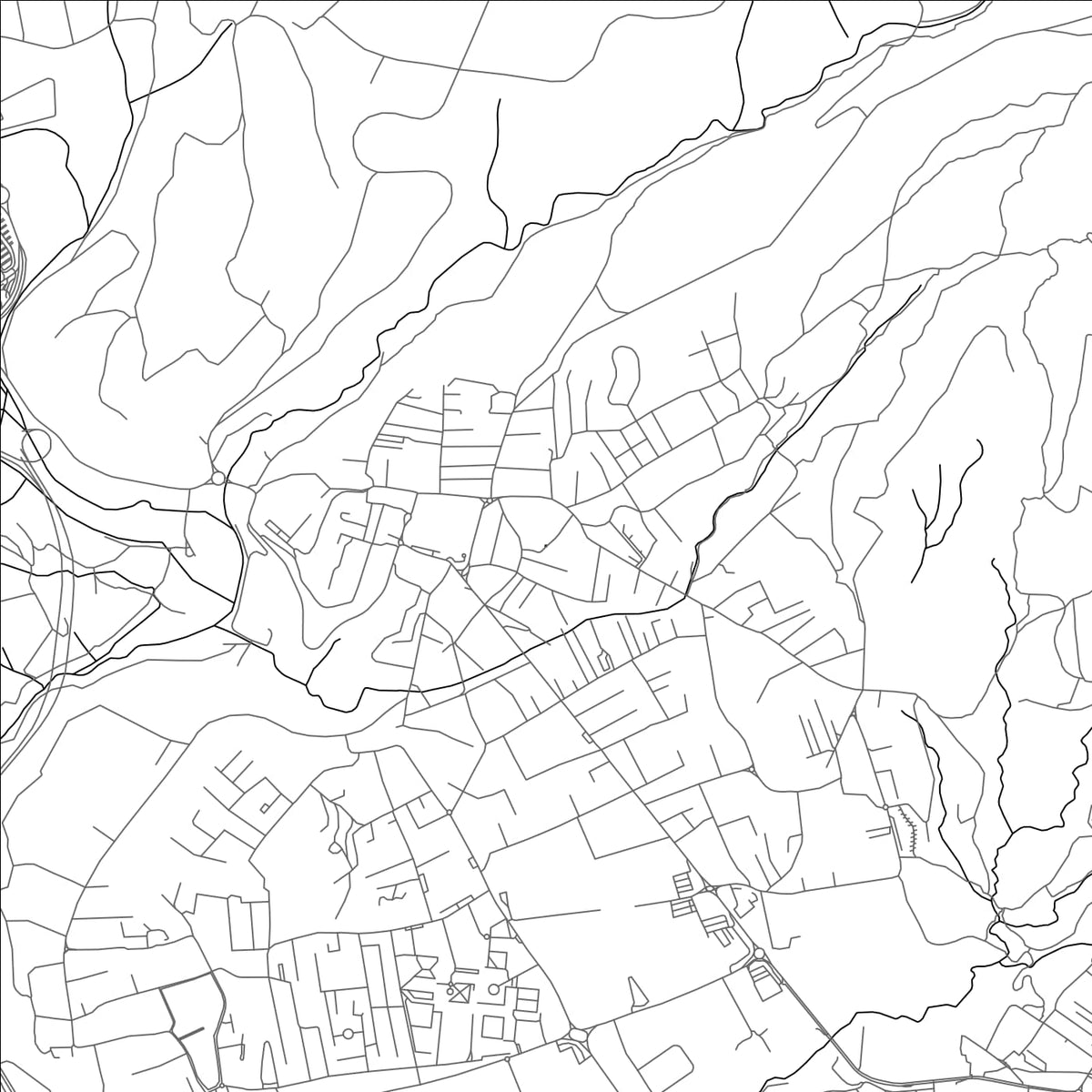ROAD MAP OF MALNATE, ITALY BY MAPBAKES