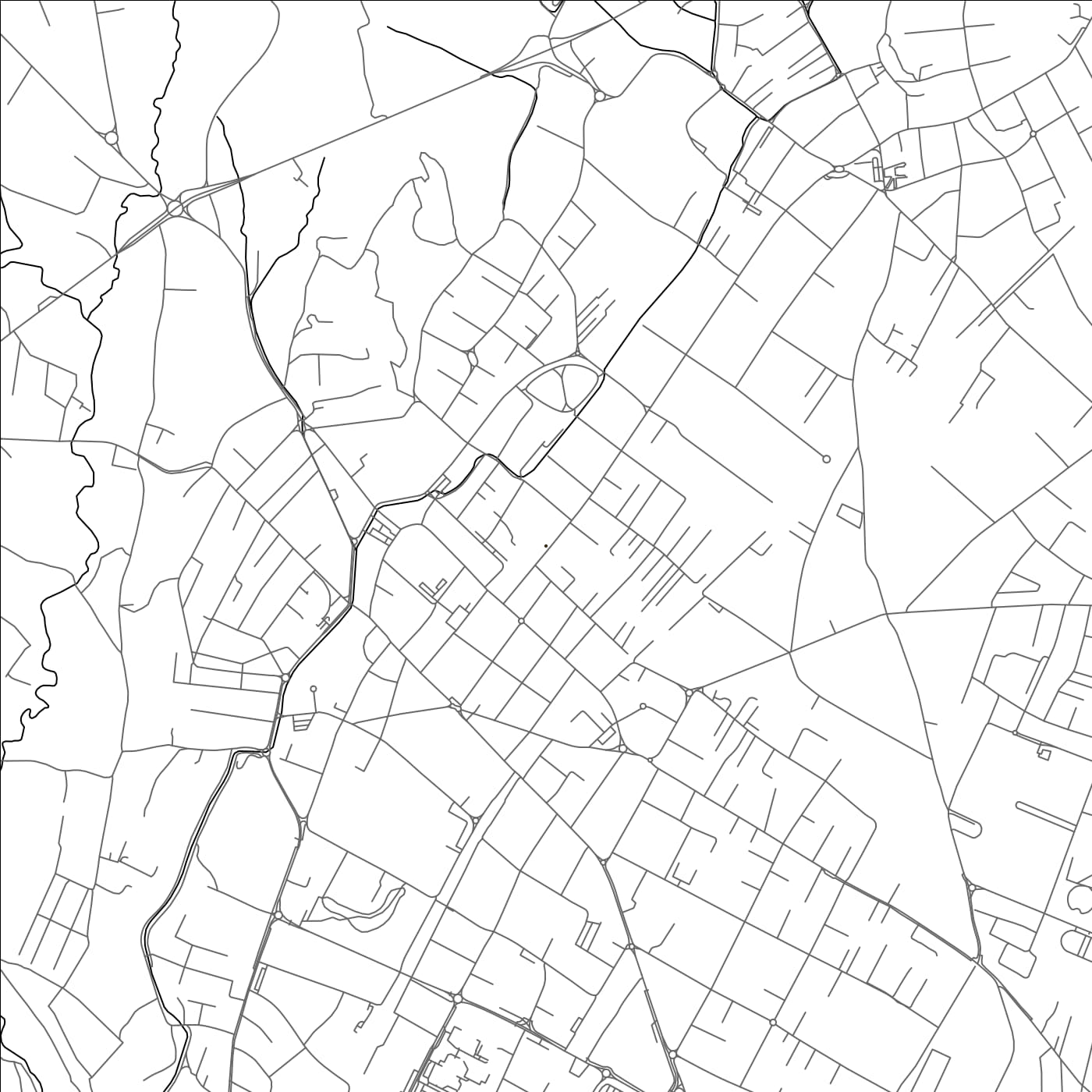 ROAD MAP OF MARIANO COMENSE, ITALY BY MAPBAKES