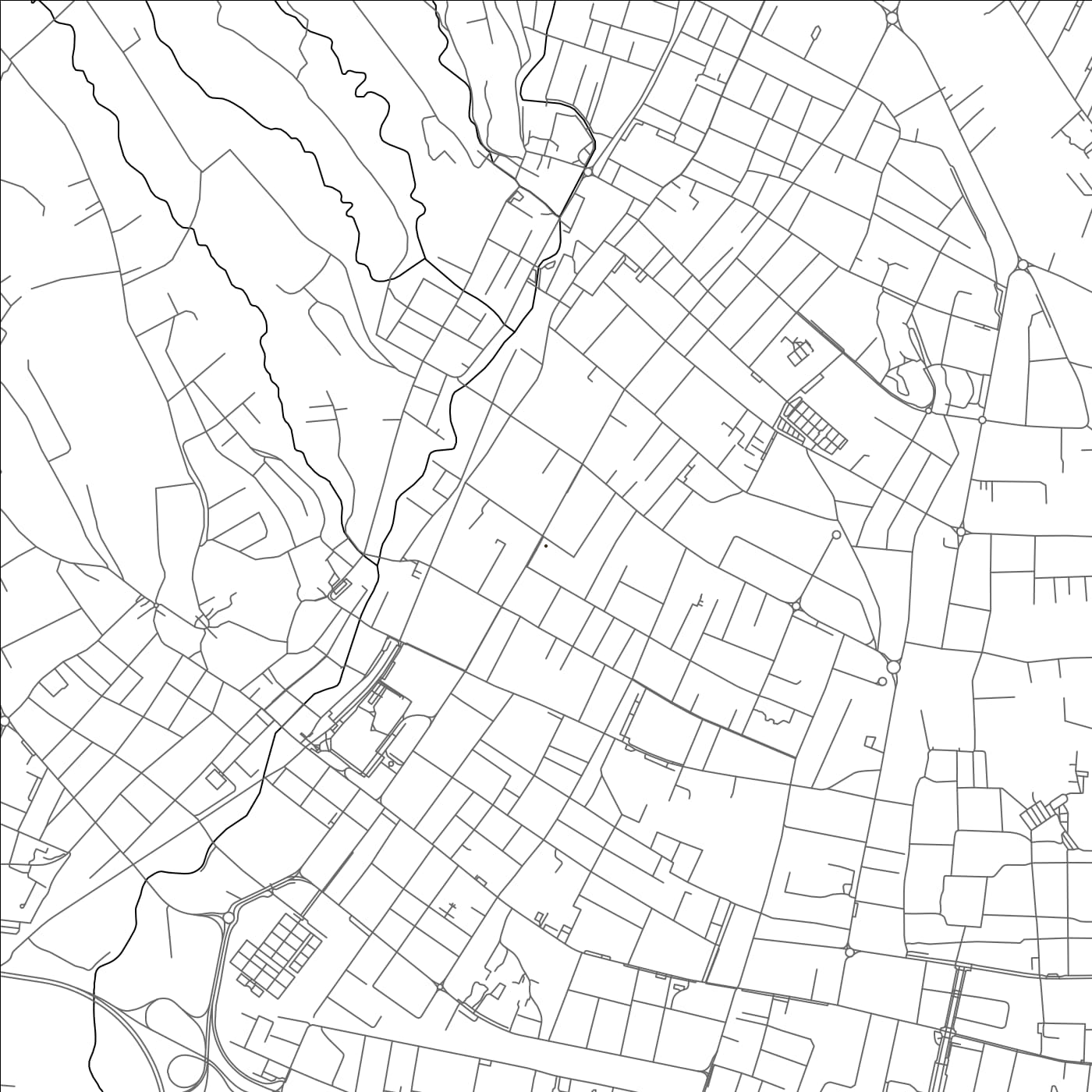 ROAD MAP OF MEDA, ITALY BY MAPBAKES