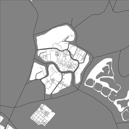 ROAD MAP OF MURANO, ITALY BY MAPBAKES