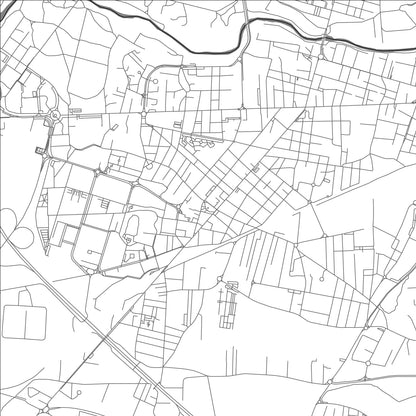 ROAD MAP OF NICHELINO, ITALY BY MAPBAKES