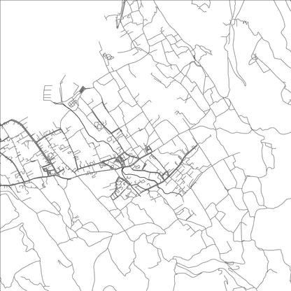 ROAD MAP OF PIANO DI SORRENTO, ITALY BY MAPBAKES