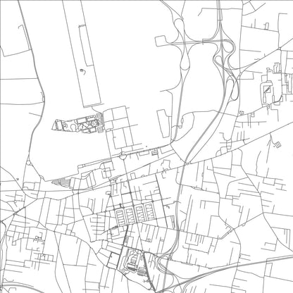 ROAD MAP OF POMIGLIANO D ARCO, ITALY BY MAPBAKES