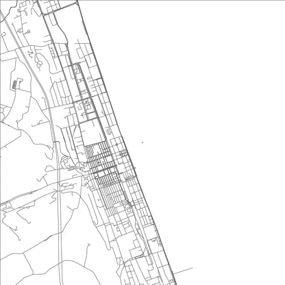 ROAD MAP OF PORTO SAN GIORGIO, ITALY BY MAPBAKES