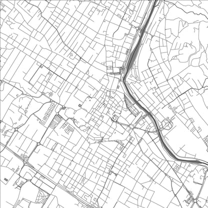 ROAD MAP OF PRATO, ITALY BY MAPBAKES