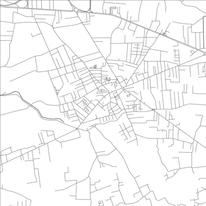 ROAD MAP OF QUALIANO, ITALY BY MAPBAKES