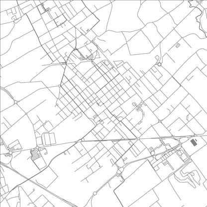 ROAD MAP OF RESCALDINA, ITALY BY MAPBAKES