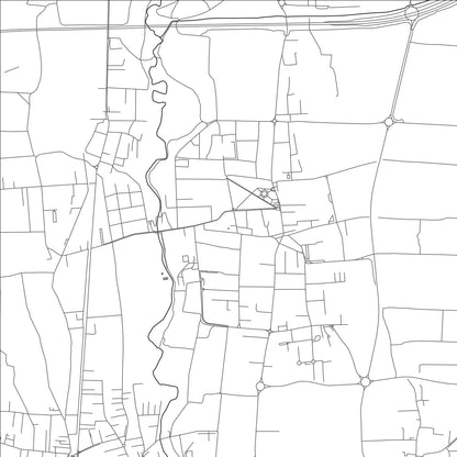 ROAD MAP OF ROVELLASCA, ITALY BY MAPBAKES