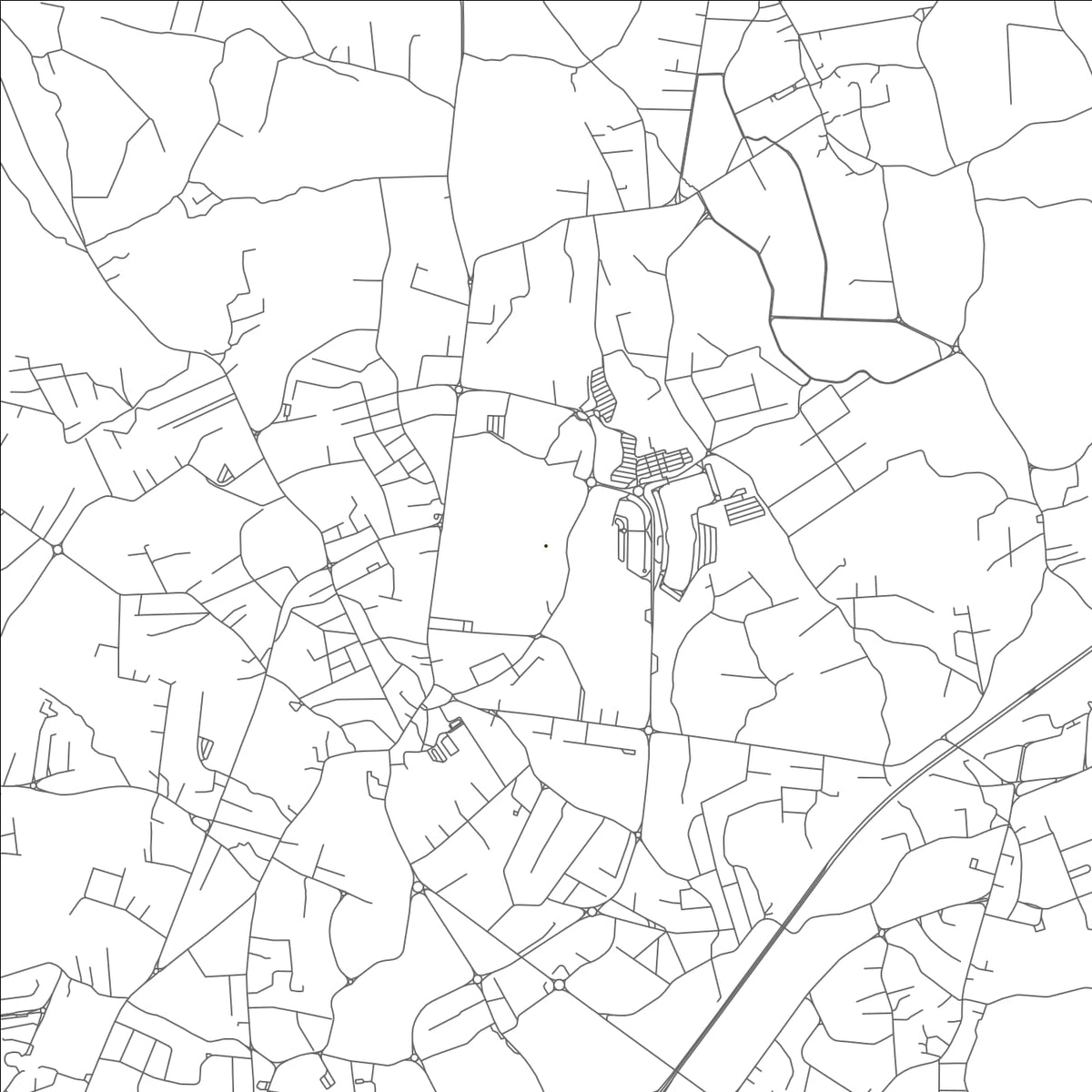 ROAD MAP OF SAN GIOVANNI LA PUNTA, ITALY BY MAPBAKES