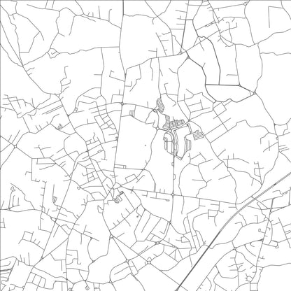 ROAD MAP OF SAN GIOVANNI LA PUNTA, ITALY BY MAPBAKES