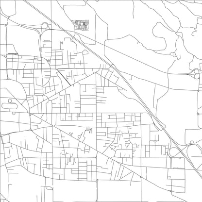 ROAD MAP OF SAN PRISCO, ITALY BY MAPBAKES