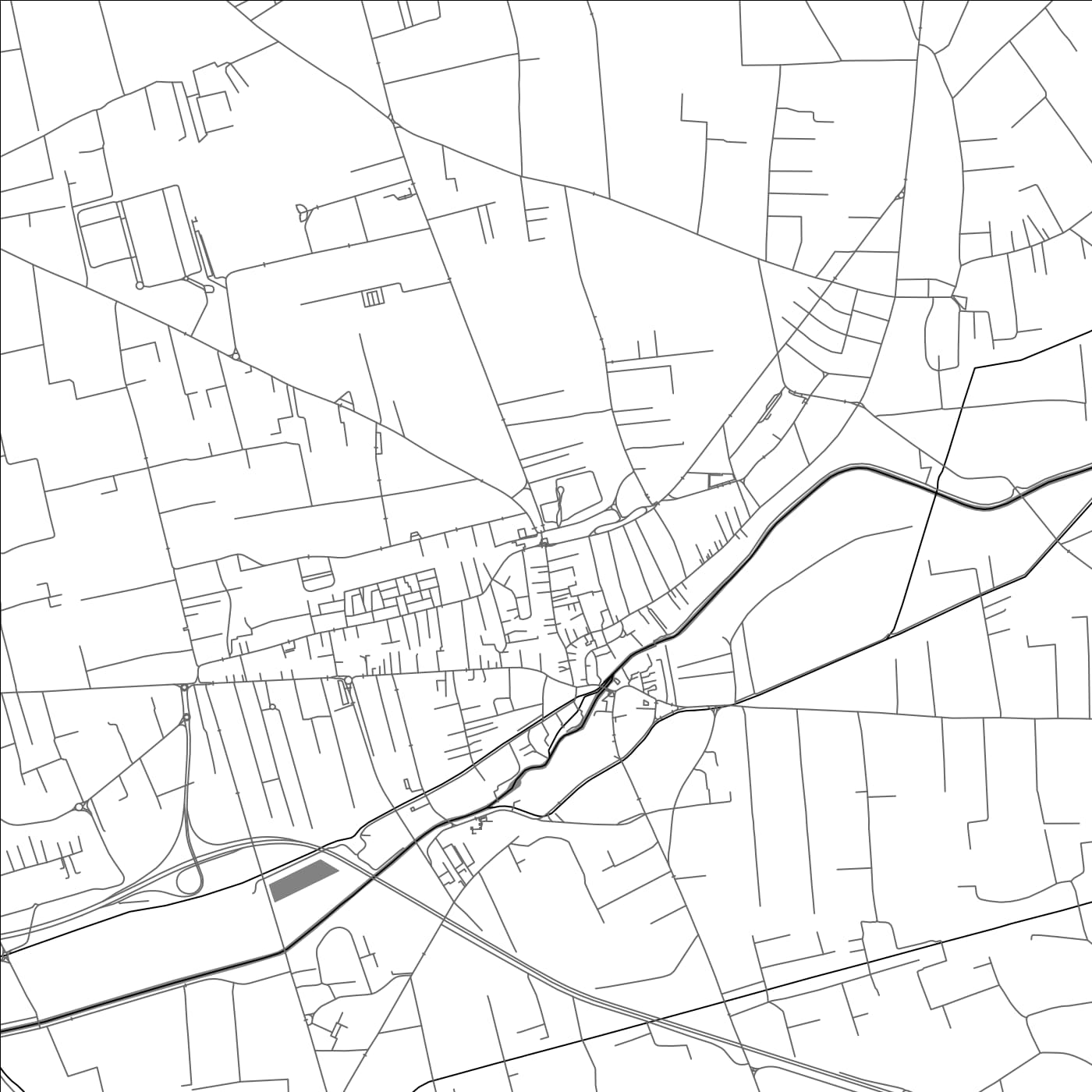 ROAD MAP OF SCAFATI, ITALY BY MAPBAKES