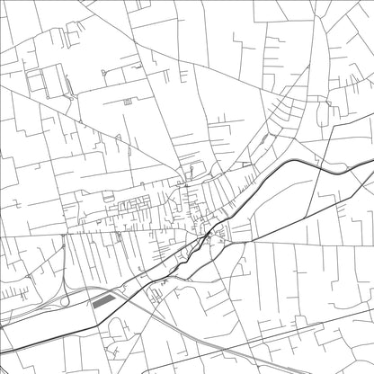 ROAD MAP OF SCAFATI, ITALY BY MAPBAKES