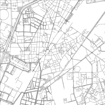 ROAD MAP OF SESTO SAN GIOVANNI, ITALY BY MAPBAKES