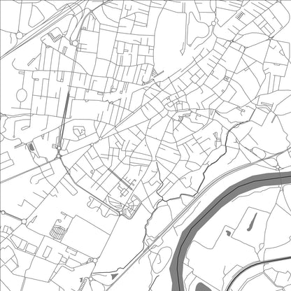 ROAD MAP OF SETTIMO TORINESE, ITALY BY MAPBAKES