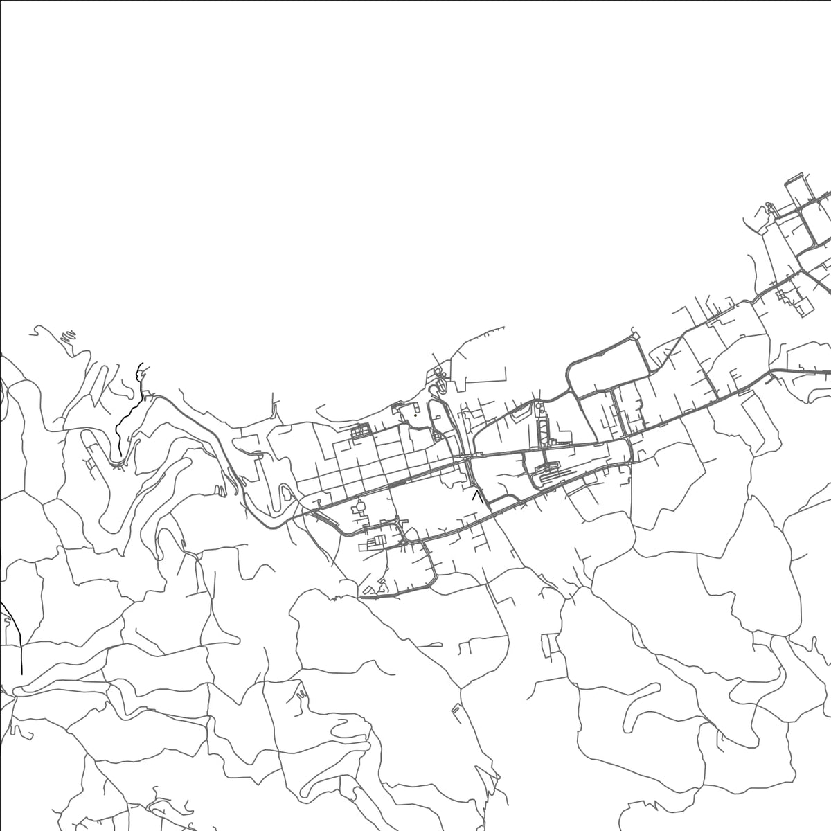 ROAD MAP OF SORRENTO, ITALY BY MAPBAKES