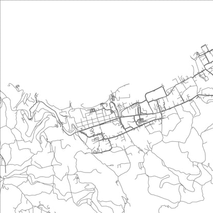ROAD MAP OF SORRENTO, ITALY BY MAPBAKES
