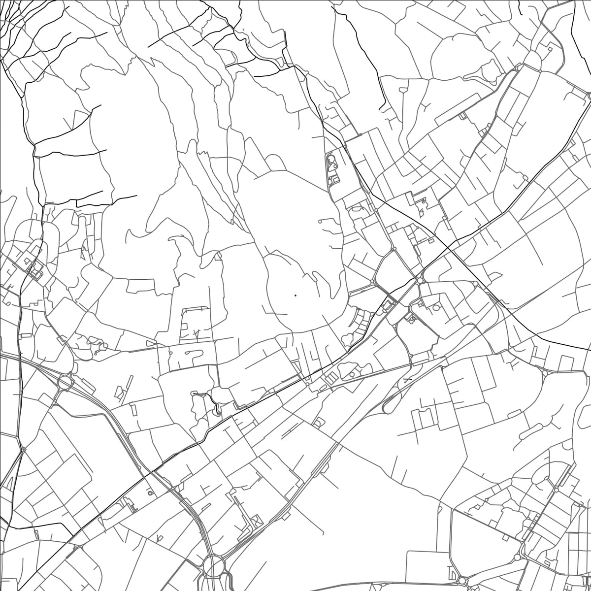 ROAD MAP OF TORRE BOLDONE, ITALY BY MAPBAKES