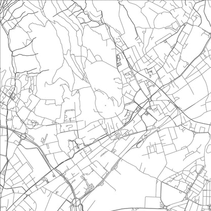 ROAD MAP OF TORRE BOLDONE, ITALY BY MAPBAKES