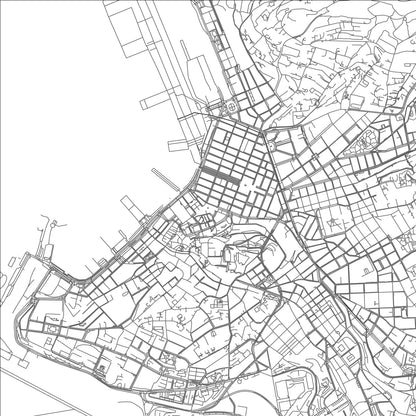 ROAD MAP OF TRIESTE, ITALY BY MAPBAKES