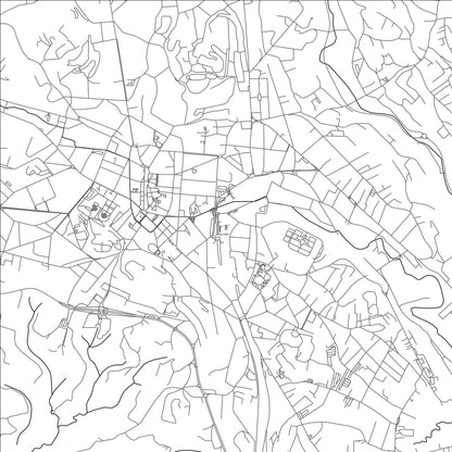 ROAD MAP OF VARESE, ITALY BY MAPBAKES