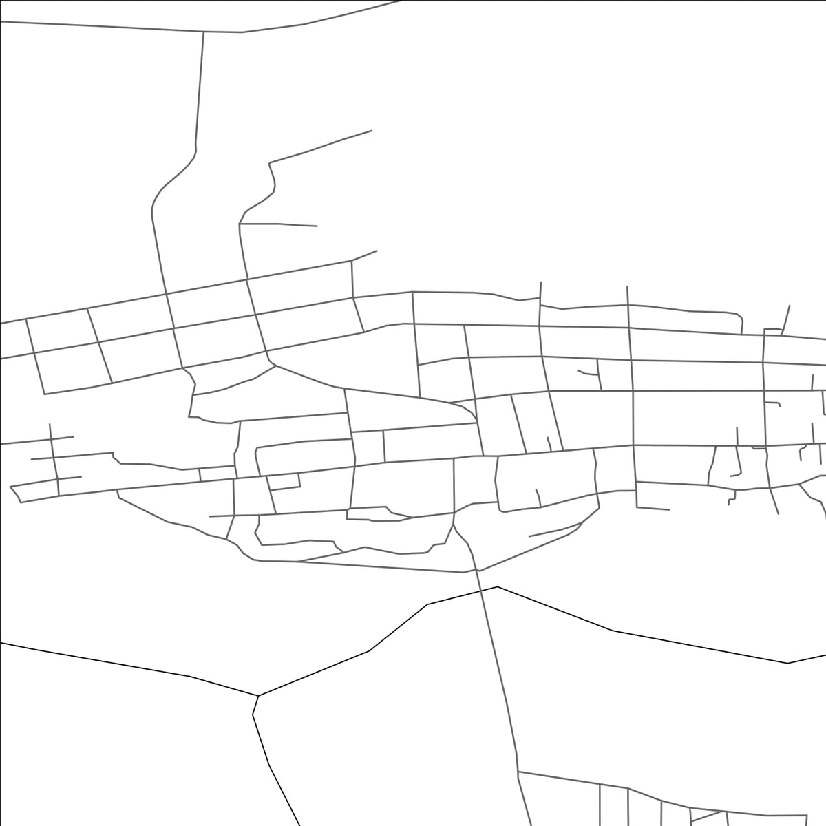 ROAD MAP OF AT-BASHY, KYRGYZSTAN BY MAPBAKES
