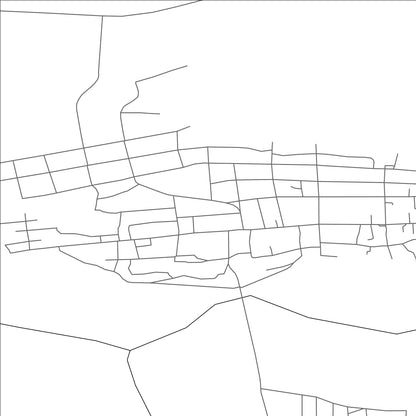 ROAD MAP OF AT-BASHY, KYRGYZSTAN BY MAPBAKES