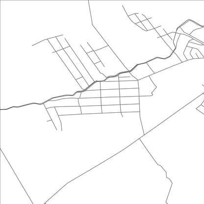 ROAD MAP OF AYRA-TAM, KYRGYZSTAN BY MAPBAKES