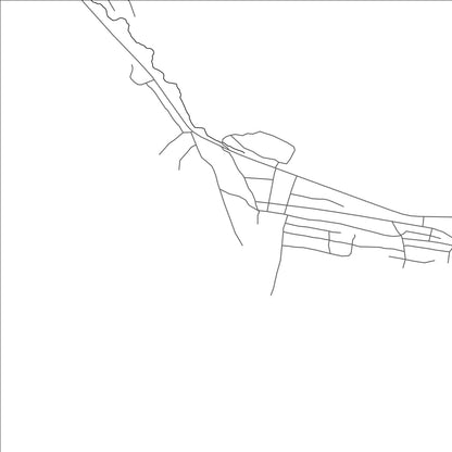 ROAD MAP OF BASH-BULAK, KYRGYZSTAN BY MAPBAKES