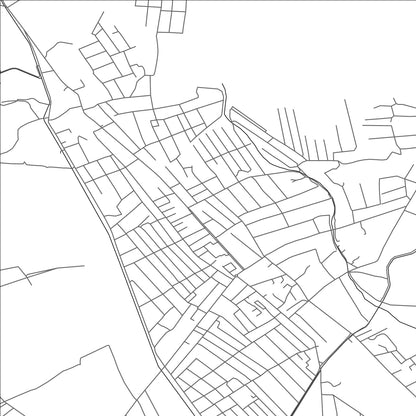 ROAD MAP OF BATKEN, KYRGYZSTAN BY MAPBAKES