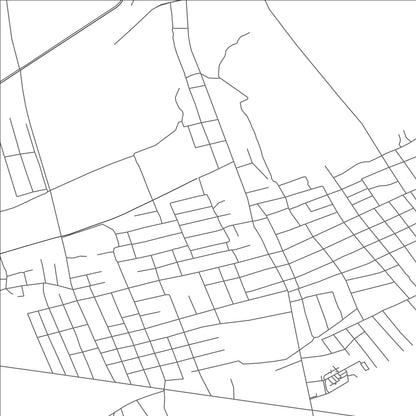 ROAD MAP OF BUZHUM, KYRGYZSTAN BY MAPBAKES