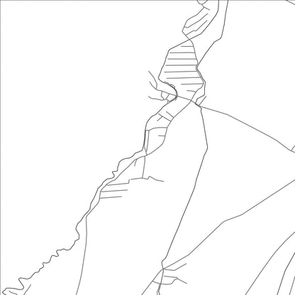 ROAD MAP OF DZHANY-DYYKAN, KYRGYZSTAN BY MAPBAKES