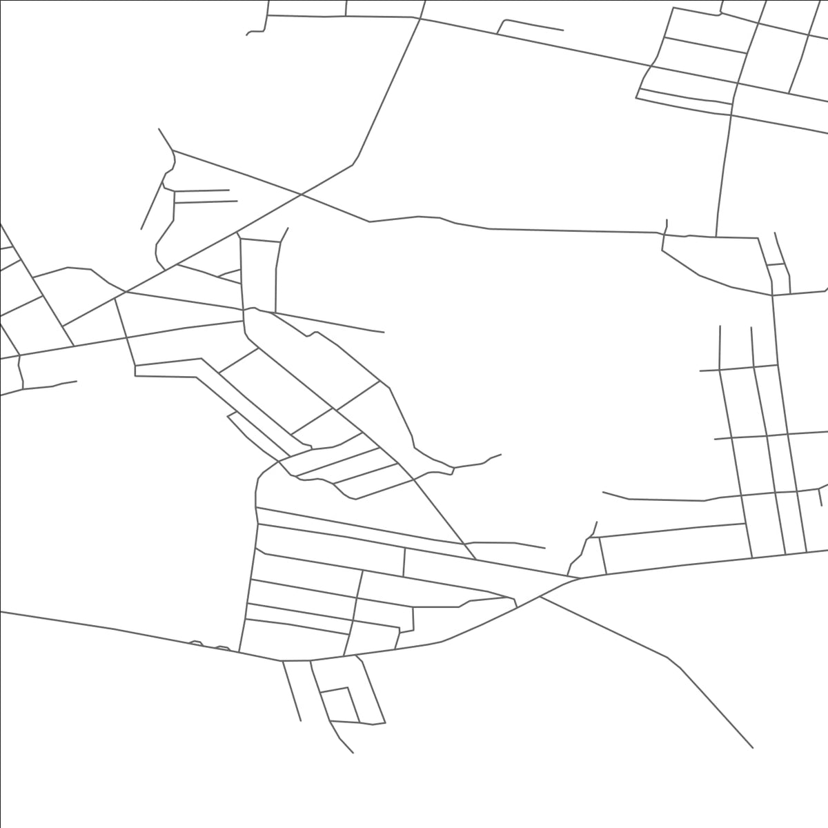 ROAD MAP OF GEREY-SHORON, KYRGYZSTAN BY MAPBAKES