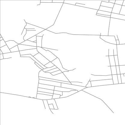 ROAD MAP OF GEREY-SHORON, KYRGYZSTAN BY MAPBAKES
