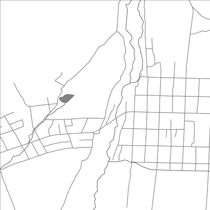 ROAD MAP OF GRIGOR’EVKA, KYRGYZSTAN BY MAPBAKES