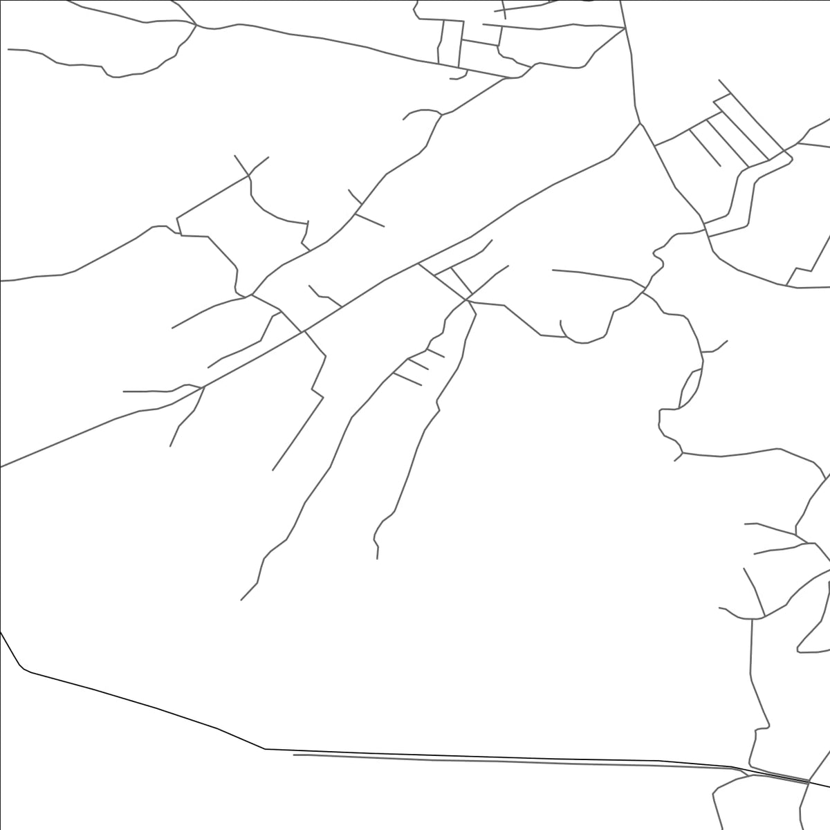 ROAD MAP OF GÜLBAAR, KYRGYZSTAN BY MAPBAKES