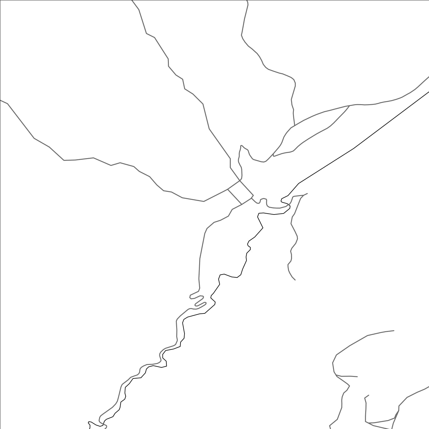 ROAD MAP OF KARA-ALMA, KYRGYZSTAN BY MAPBAKES