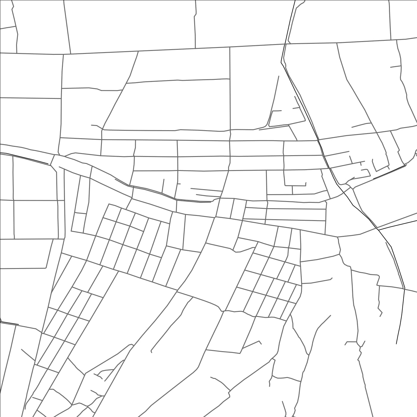 ROAD MAP OF KARA-BAK, KYRGYZSTAN BY MAPBAKES