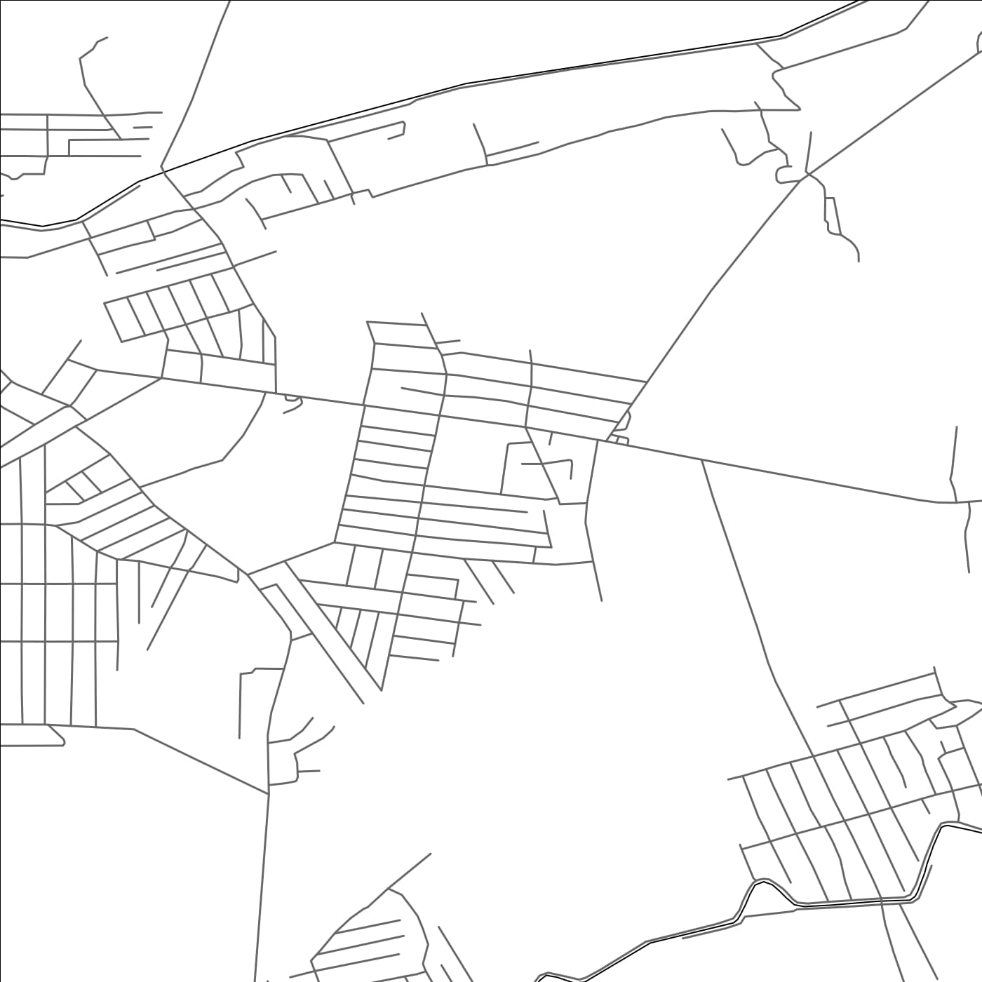 ROAD MAP OF KEN-SAY, KYRGYZSTAN BY MAPBAKES