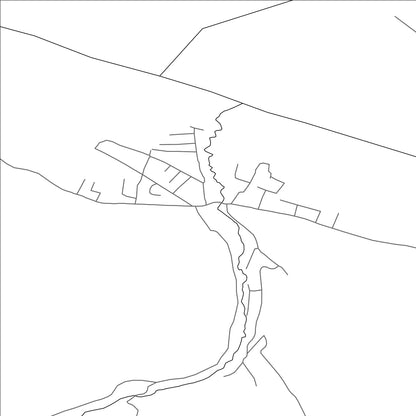 ROAD MAP OF KENGESH, KYRGYZSTAN BY MAPBAKES