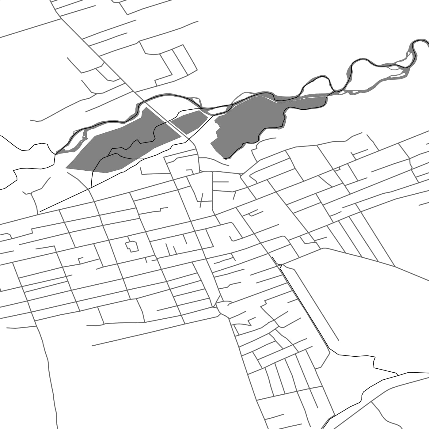 ROAD MAP OF KOCHKOR, KYRGYZSTAN BY MAPBAKES