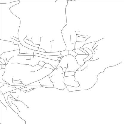 ROAD MAP OF KÖK-JANGGAK, KYRGYZSTAN BY MAPBAKES