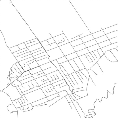 ROAD MAP OF KURSHAB, KYRGYZSTAN BY MAPBAKES