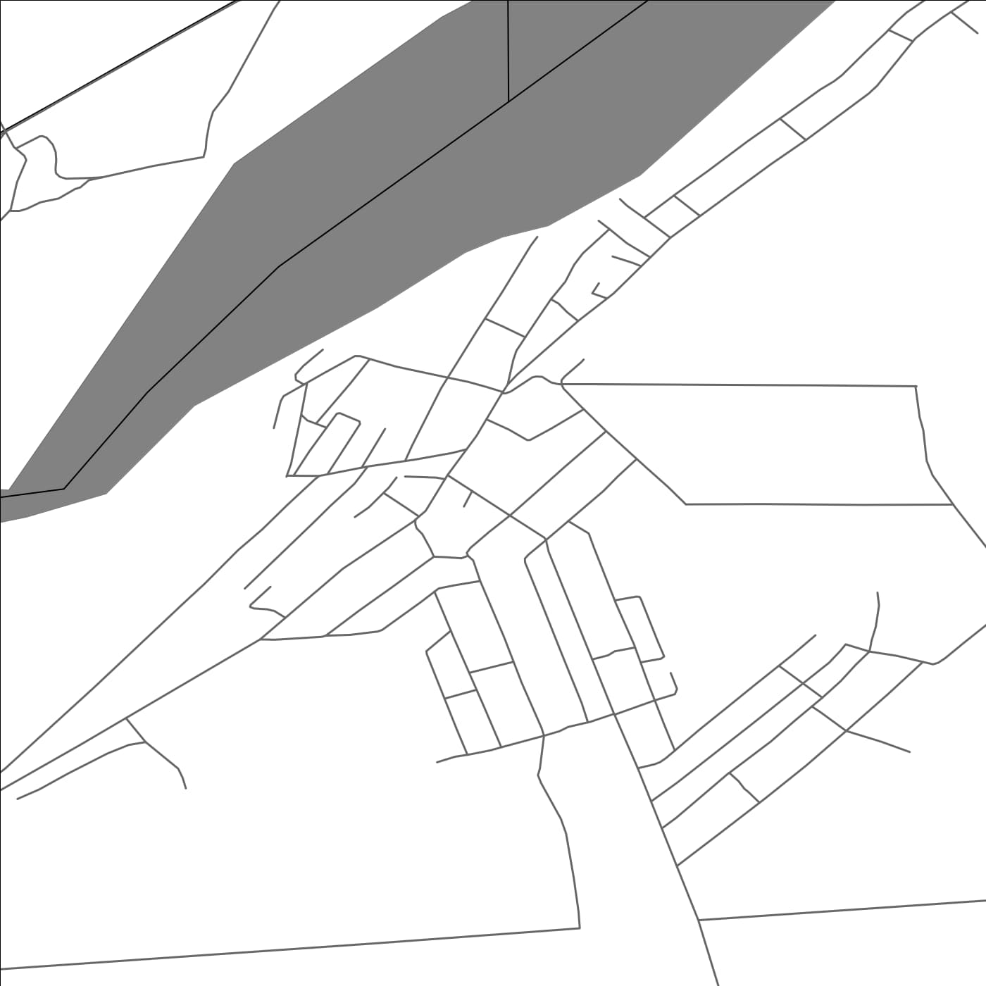 ROAD MAP OF KYZYL-AY, KYRGYZSTAN BY MAPBAKES